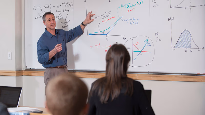 Finance teaching at UIdaho