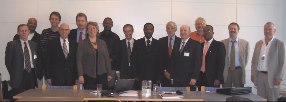 Attendees at the 2009 Copenhagen conference on Lake Kivu's Management Prescriptions
